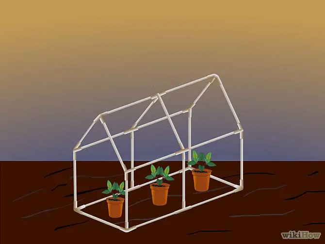 How to build a mini greenhouse at home
