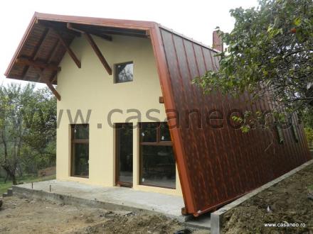 Wood frame structure houses are efficient
