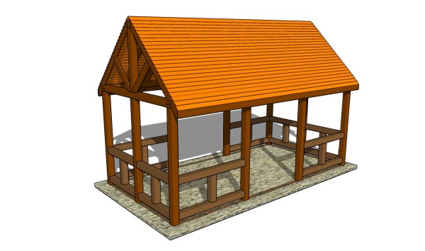 How to build a pavilion step by step at home