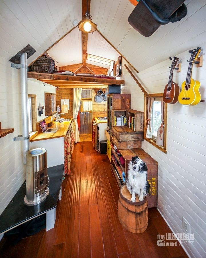 Around America in a tiny house on wheels