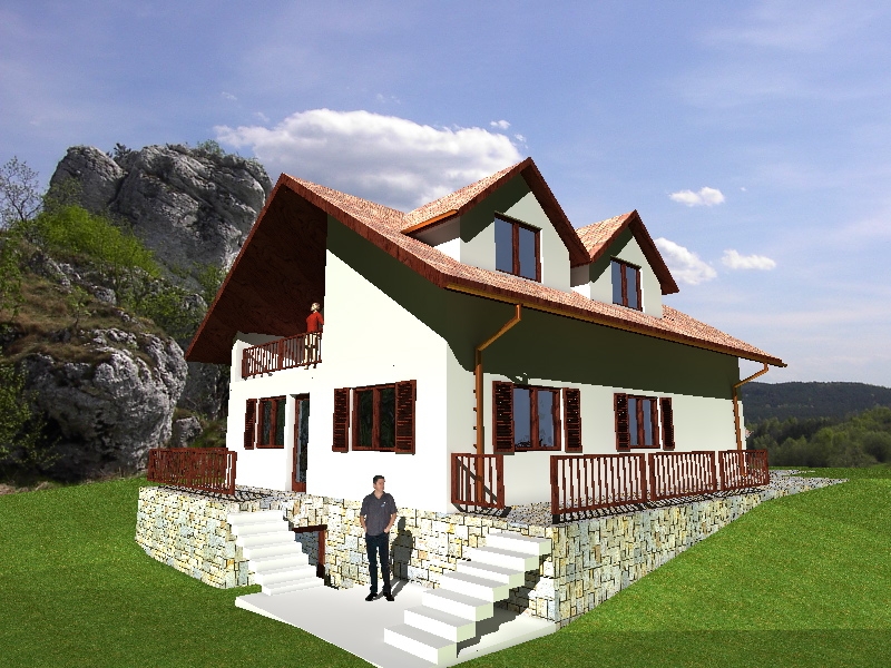 Slope house plans are functional