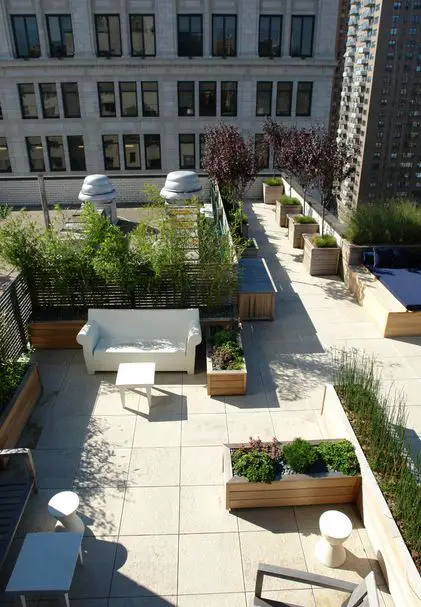 Rooftop terrace designs are beautiful