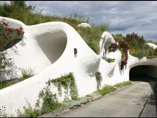 The underground village in Switserland