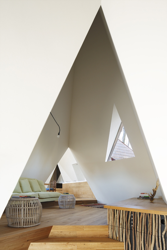 The tepee house in Japan