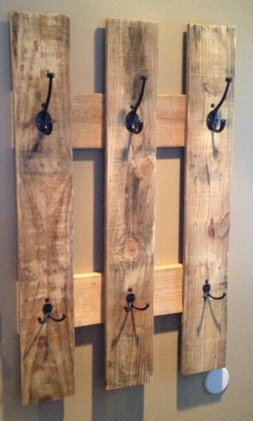 cuiere rustice din lemn Rustic wood coat racks 8