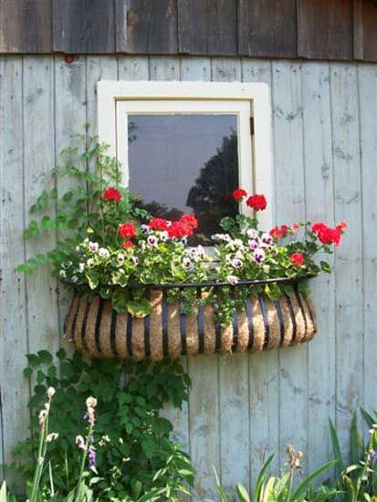English style window boxes are superb