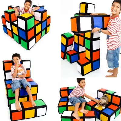 Smart kids furniture at home