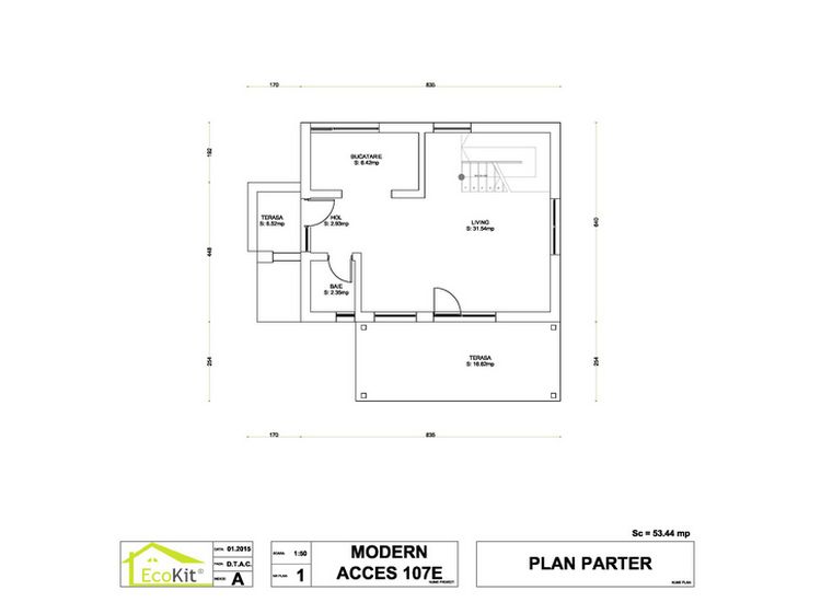 case moderne din lemn modern wood house plans 11