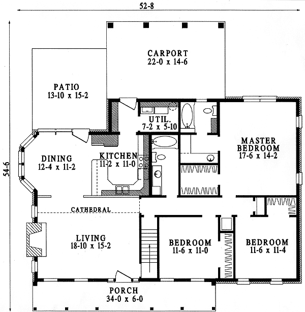 case rustice din caramida Rustic brick house plans 2