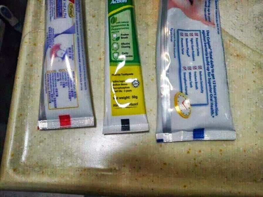 Culorile de pe pasta de dinti si semnificatia lor