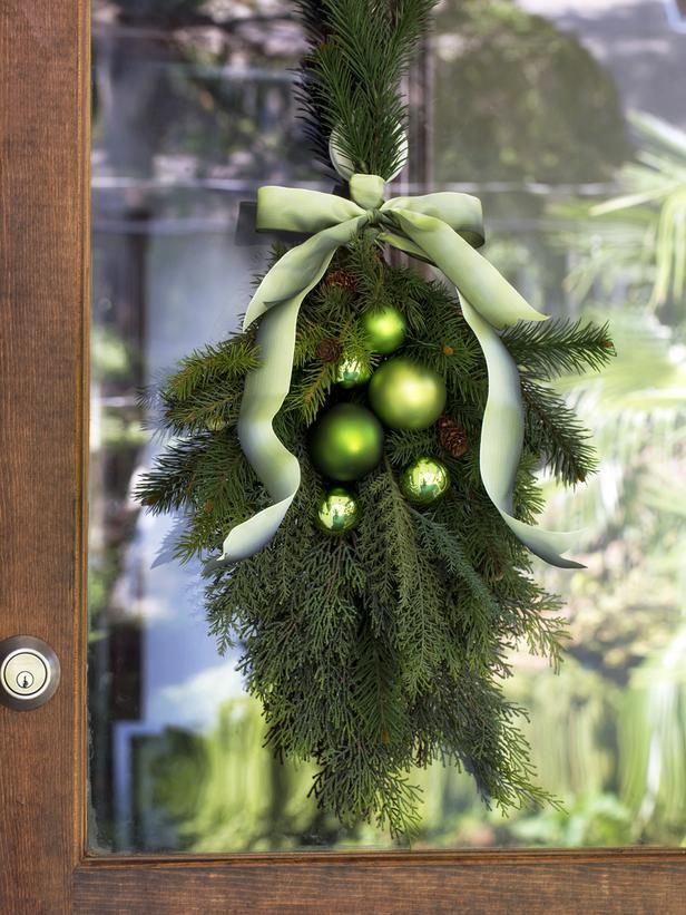 decoratiuni din crengi de brad Christmas fir branches decorations 9
