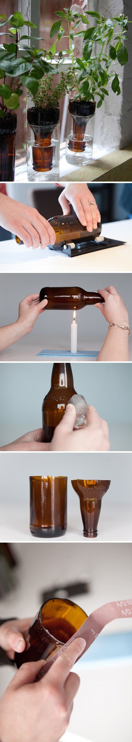 What to do with a bottle at home