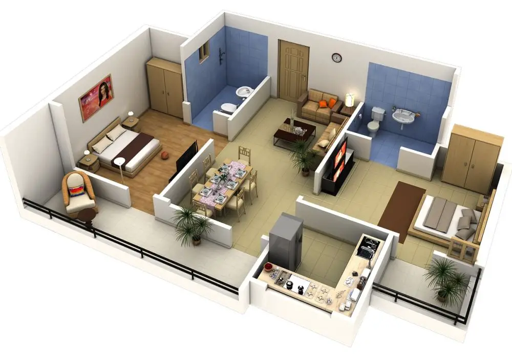 Transformarea unui apartament din 2 in 3 camere