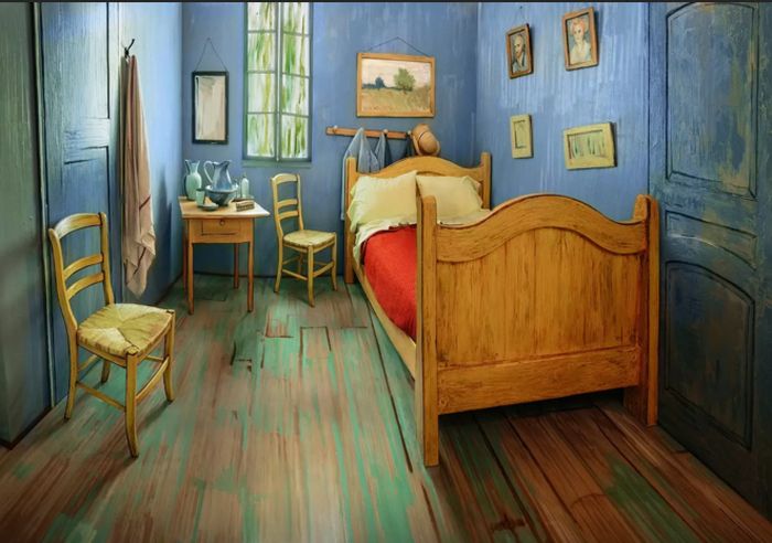 Dormitorul lui van Gogh din Chicago