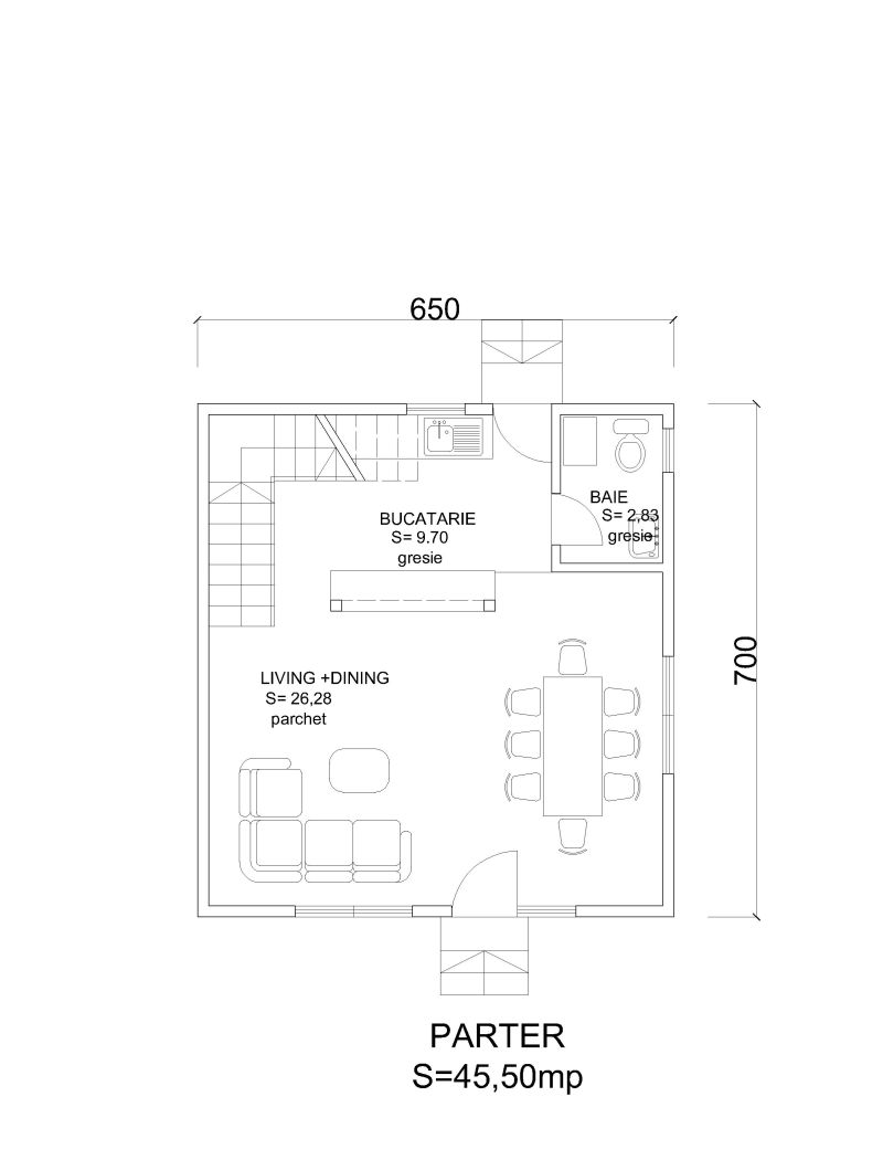 case din barne de lemn masiv Solid wood house plans 14