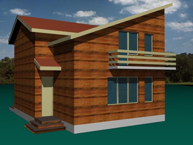Solid wood house plans
