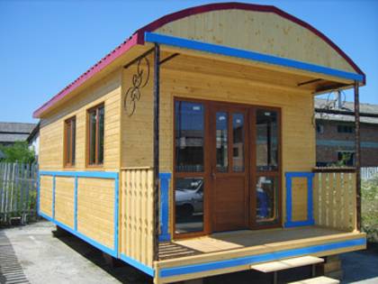 Wooden mobile homes for all