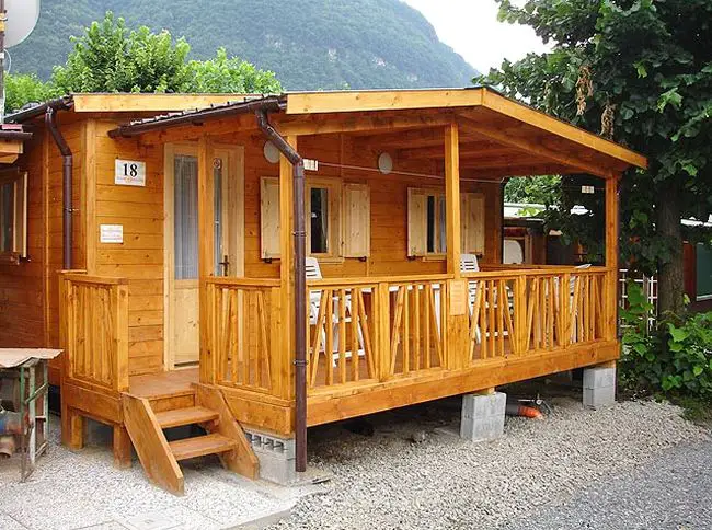 Wooden mobile homes for all