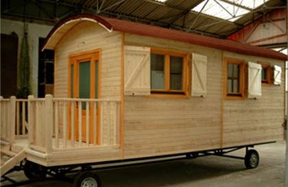 case mobile din lemn Wooden mobile homes 3