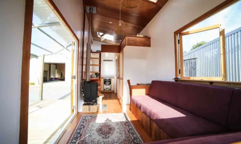 The off-grid tiny house in NZ