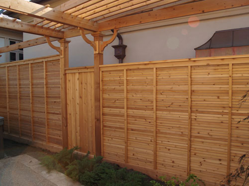 garduri decorative din lemn decorative wooden fences 15