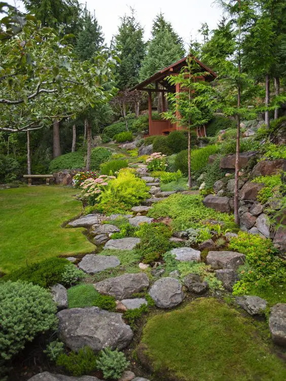 15 Superb Mountain Garden Landscaping Ideas, Rocky Mountain Landscape Ideas