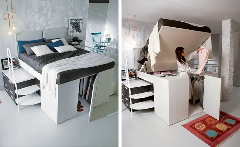 Smart beds for small rooms 