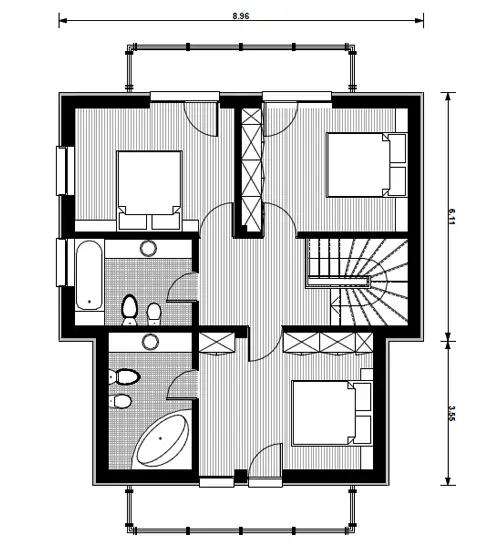 proiecte de case cu etaj mansardat attic house plans 6