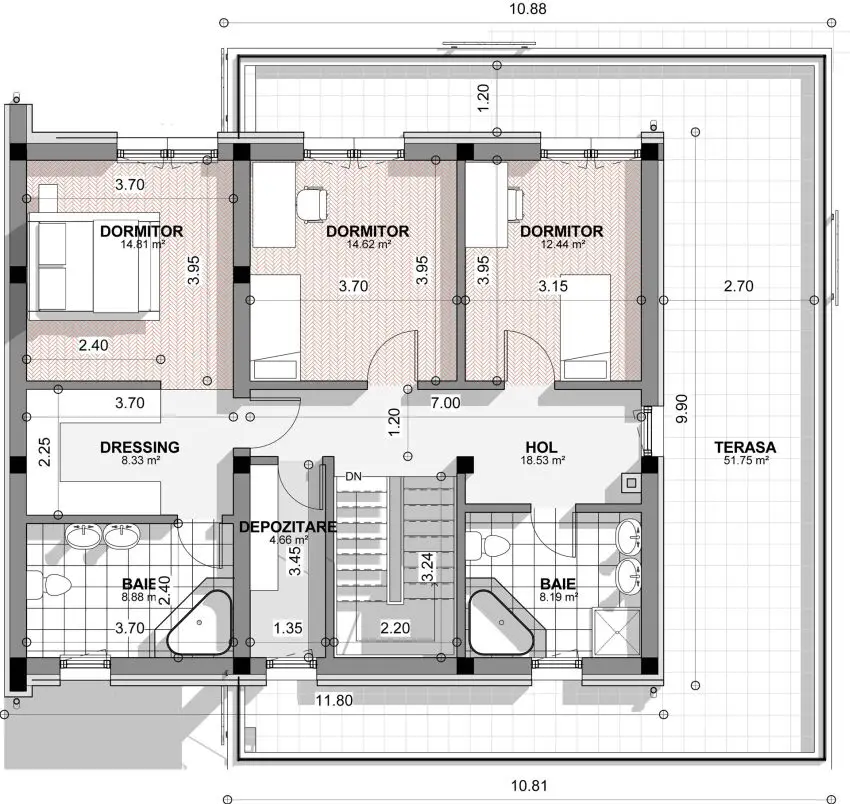 proiecte de case cu un etaj two story house plans 8