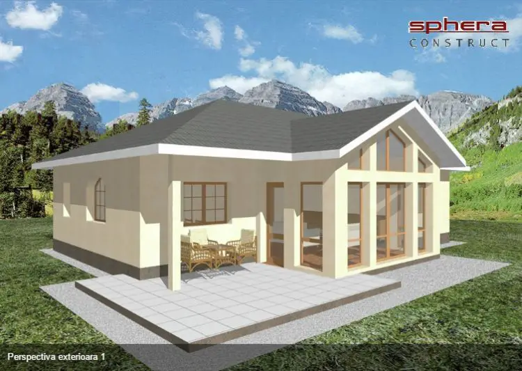 Two bedroom single story house plans