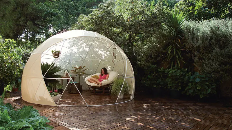 The garden igloo
