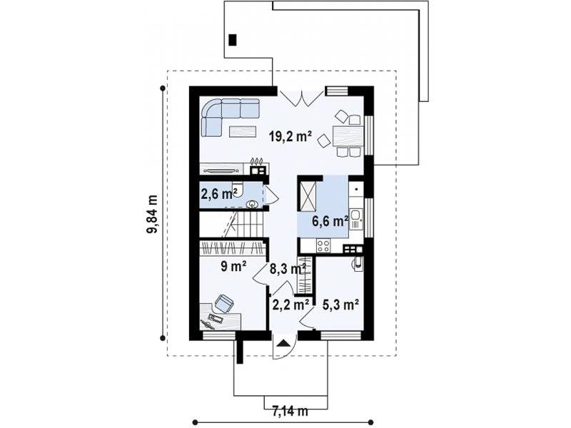 house plans with rear porch