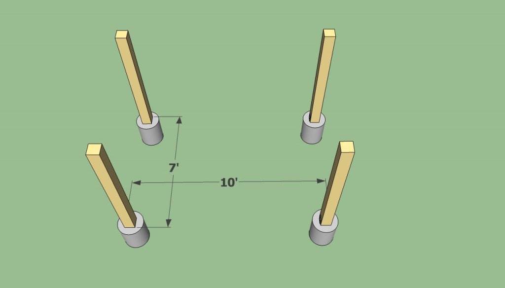 how to build a rectangular gazebo