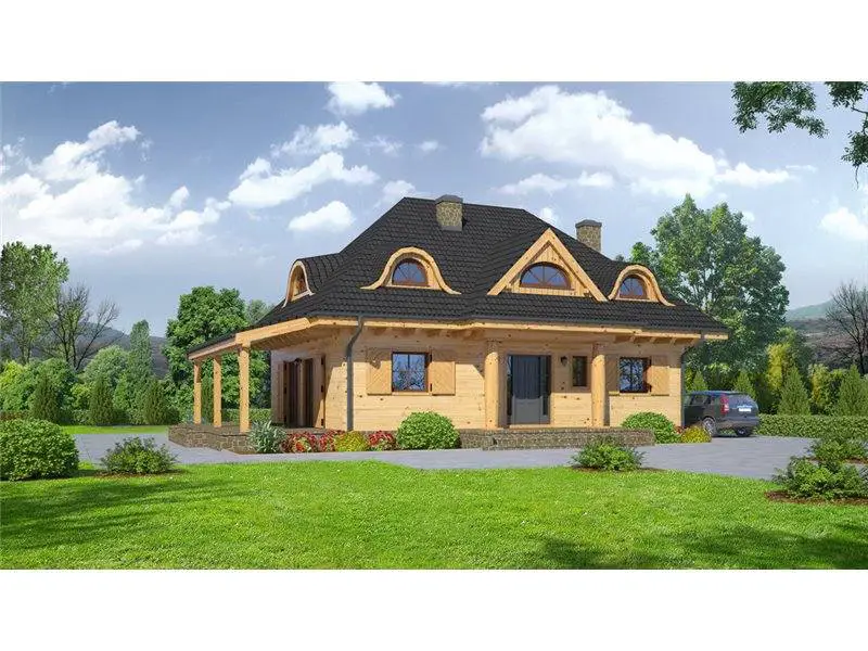 hip roof house plans