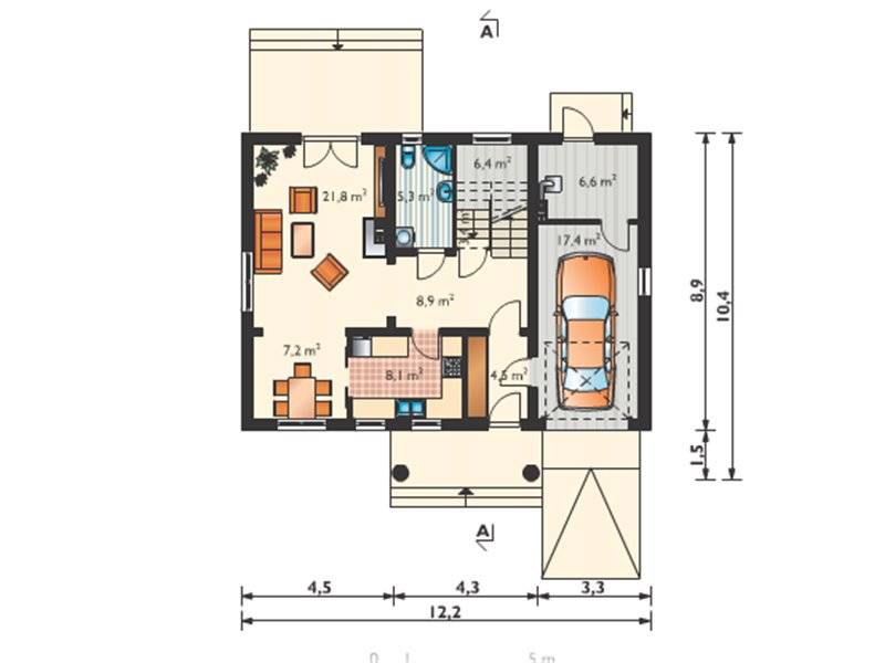 houses with attic and 4 bedrooms