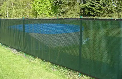 the most frequent fence materials