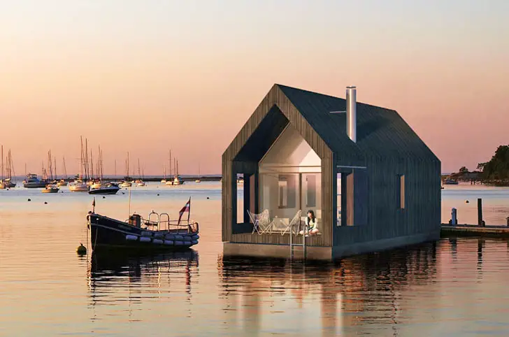how to build a floating house