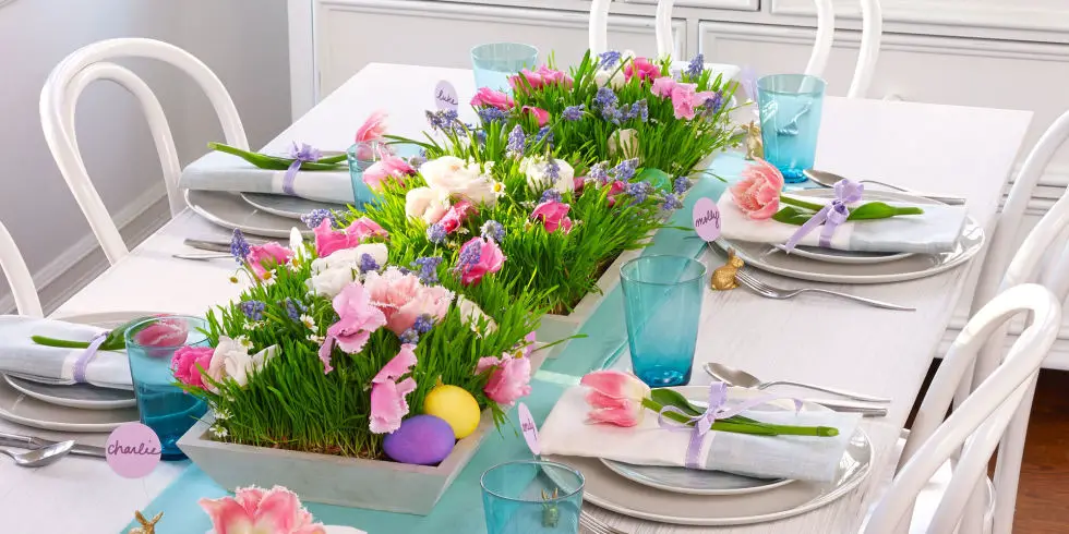 Easter Table Decorations And Settings Houz Buzz