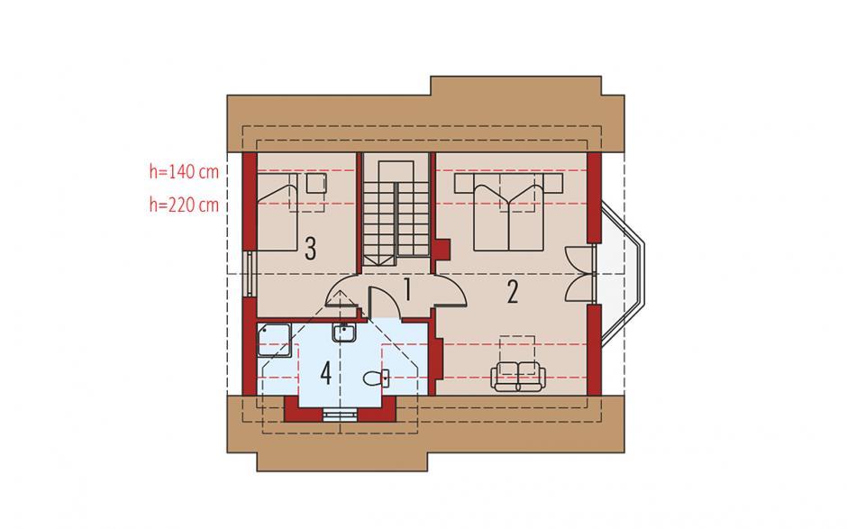 House plans under 150 square meters.