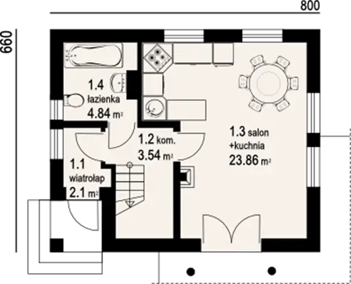 Beautiful house plans under 150 square meters