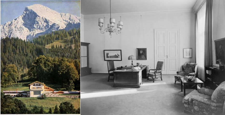 casele lui Adolf Hitler Berghof si apartament Munchen