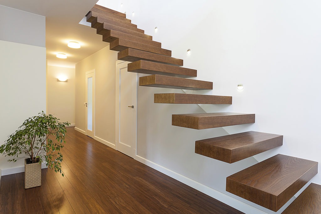 scari interioare din lemn