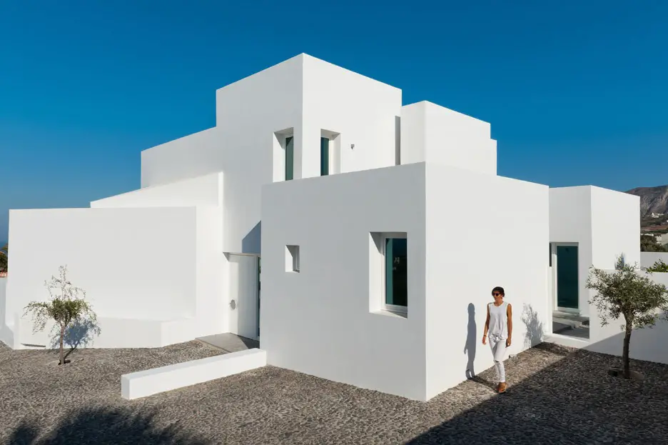 Casa greceasca din Santorini