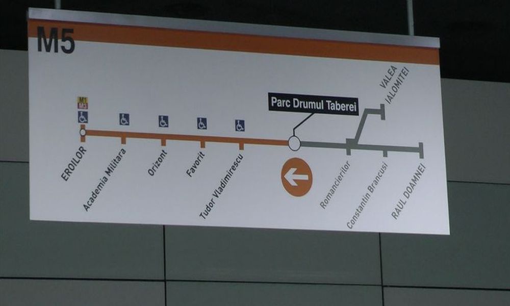 Traseul metroului din Drumul Taberei